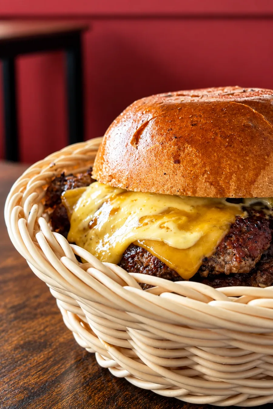 DOUBLE CHEESEBURGER s dvojitým chedarom