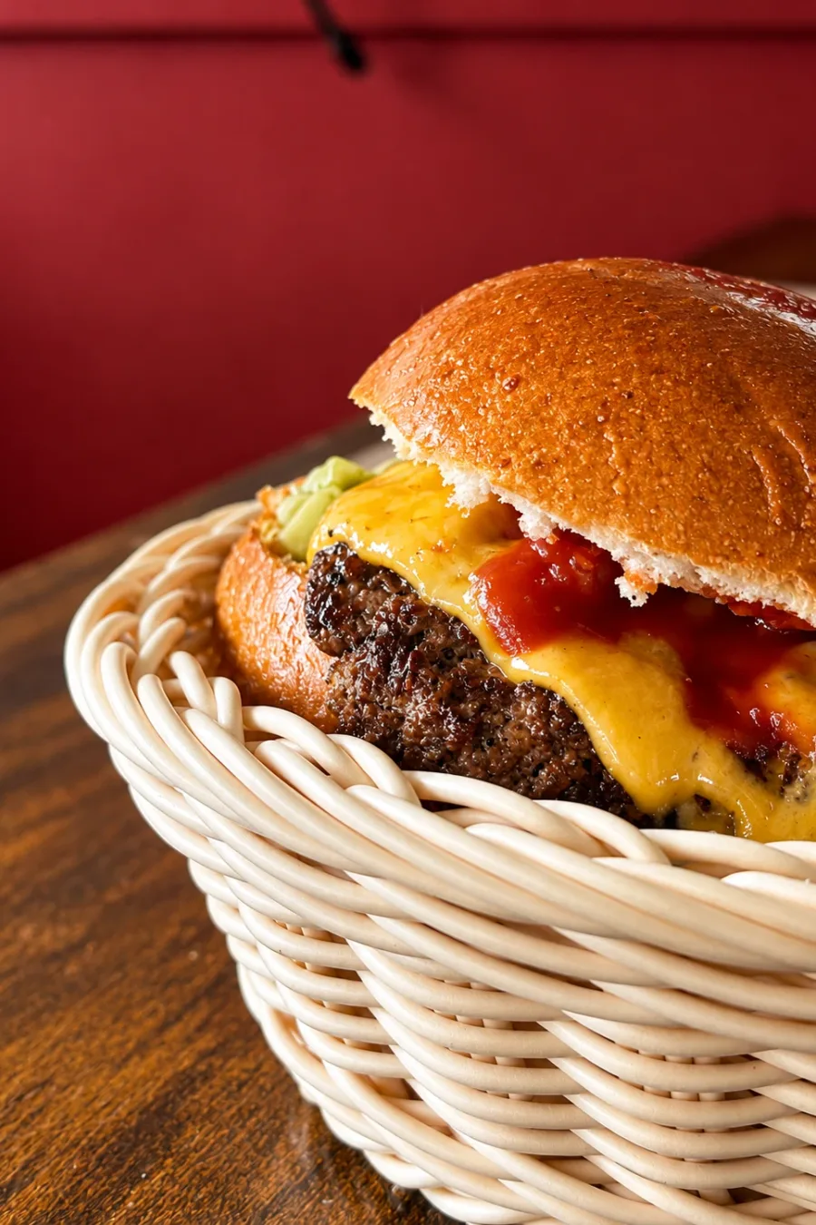Menší burger JUNIOR